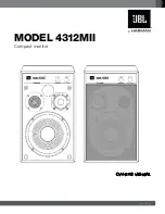 JBL 4312MII Owner'S Manual preview