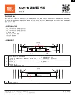 Предварительный просмотр 73 страницы JBL 4329P Owner'S Manual