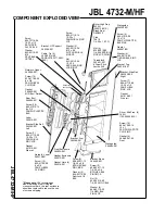 Preview for 4 page of JBL 4732-M/HF Technical Manual