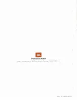 Предварительный просмотр 12 страницы JBL 5233 Installation And Service Manual