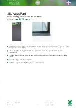 Preview for 1 page of JBL 6110000 Quick Start Manual