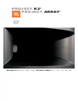 Предварительный просмотр 1 страницы JBL 800 ARRAY Brochure & Specs