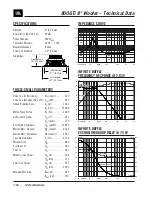 JBL 800GTI Technical Data предпросмотр