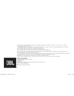 Предварительный просмотр 11 страницы JBL 950-0224-001 User Manual