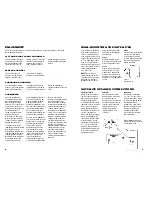 Preview for 4 page of JBL AEH50-BL Owner'S Manual