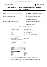 Предварительный просмотр 2 страницы JBL ARC SUB 8 Service Manual