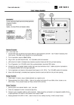 Предварительный просмотр 5 страницы JBL ARC SUB 8 Service Manual