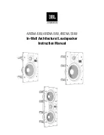 JBL ARENA 55IW Instruction Manual предпросмотр