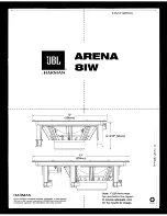 Предварительный просмотр 8 страницы JBL ARENA 61W Instruction Manual