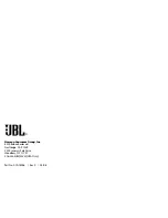 Preview for 134 page of JBL AV2 User Manual