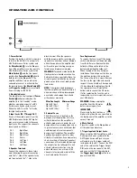 Preview for 5 page of JBL AVA7 Owner'S Manual