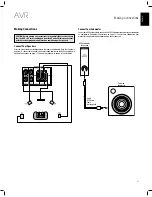 Предварительный просмотр 13 страницы JBL AVR 101IN Owner'S Manual