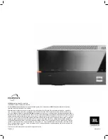 Предварительный просмотр 47 страницы JBL AVR 101IN Owner'S Manual