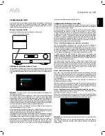 Предварительный просмотр 67 страницы JBL AVR 101IN Owner'S Manual