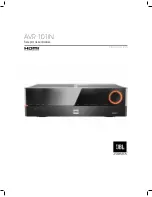 Предварительный просмотр 95 страницы JBL AVR 101IN Owner'S Manual