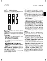 Предварительный просмотр 113 страницы JBL AVR 101IN Owner'S Manual