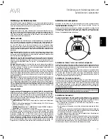 Предварительный просмотр 151 страницы JBL AVR 101IN Owner'S Manual