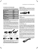 Предварительный просмотр 152 страницы JBL AVR 101IN Owner'S Manual