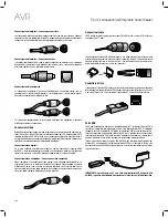 Предварительный просмотр 200 страницы JBL AVR 101IN Owner'S Manual