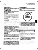 Предварительный просмотр 245 страницы JBL AVR 101IN Owner'S Manual