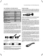 Предварительный просмотр 246 страницы JBL AVR 101IN Owner'S Manual