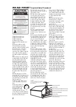 Предварительный просмотр 2 страницы JBL BALBOA Series Owner'S Manual