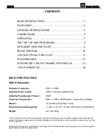 Предварительный просмотр 2 страницы JBL Balboa SUB10 Service Manual