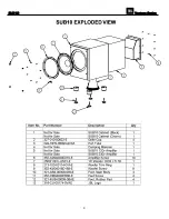 Preview for 10 page of JBL Balboa SUB10 Service Manual