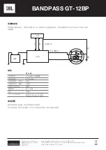 Предварительный просмотр 10 страницы JBL BANDPASS GT-12BP Owner'S Manual