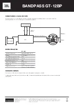 Preview for 18 page of JBL BANDPASS GT-12BP Owner'S Manual