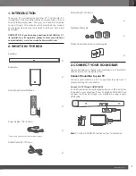 Preview for 3 page of JBL BAR 2.1 Owner'S Manual