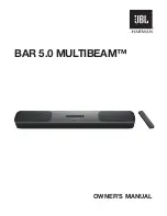 Preview for 1 page of JBL BAR 5.0 MULTIBEAM User Manual