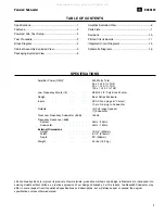 Предварительный просмотр 2 страницы JBL BASS550 Service Manual