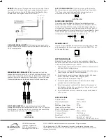 Preview for 4 page of JBL BassPro Micro Owner'S Manual