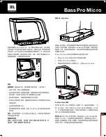 Preview for 33 page of JBL BassPro Micro Owner'S Manual