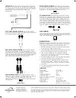 Preview for 36 page of JBL BassPro Micro Owner'S Manual