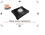 Предварительный просмотр 1 страницы JBL BP1200.1 Owner'S Manual