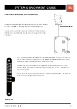 Предварительный просмотр 10 страницы JBL BRX 300 Series Deployment Manual