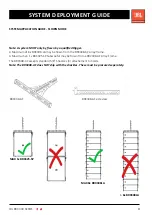 Предварительный просмотр 11 страницы JBL BRX 300 Series Deployment Manual