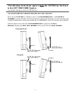 Preview for 15 page of JBL CBT1000 Installation Manual