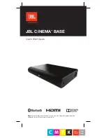 JBL CINEMA BASE Quick Start Manual предпросмотр