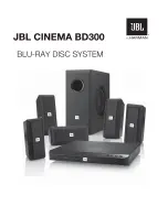 JBL Cinema BD300 Quick Start Manual preview