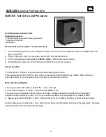 Предварительный просмотр 6 страницы JBL CINEMA PROPACK 600 Service Manual