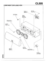 Предварительный просмотр 2 страницы JBL CL505 Technical Manual