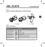 Предварительный просмотр 13 страницы JBL CLICK Quick Start Manual