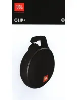 JBL CLIP+ Quick Start Manual предпросмотр