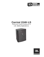 JBL Control 25AV-LS User Manual preview