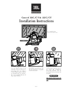 JBL Control 321C Installation Instructions preview