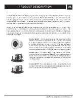 Preview for 3 page of JBL Control Control 226CT User Manual