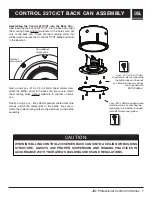 Preview for 9 page of JBL Control Control 226CT User Manual